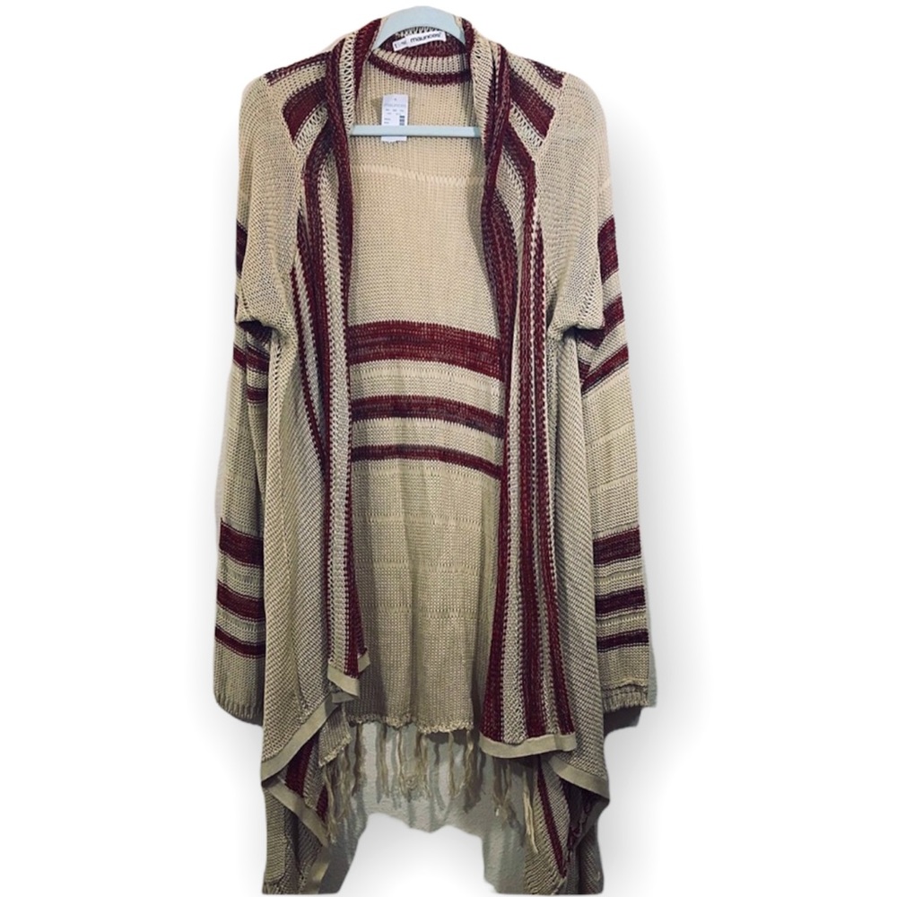 Maurice’s boho style cardigan NWT